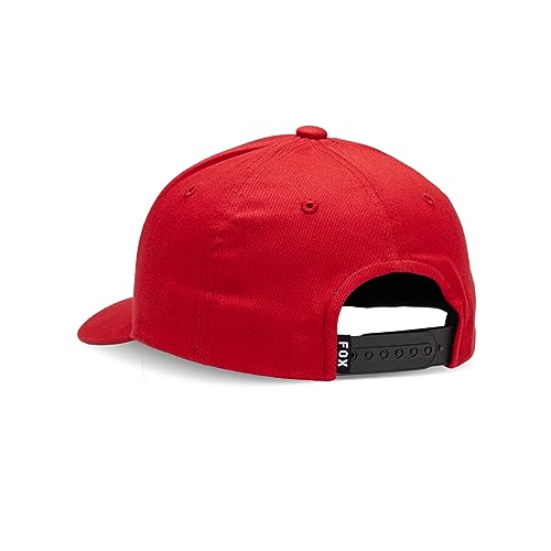 Fox Racing YOUTH LEGACY 110 SB HAT FLAME RED One Size - Image 3