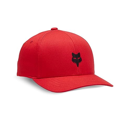 Fox Racing YOUTH LEGACY 110 SB HAT FLAME RED One Size - Image 1