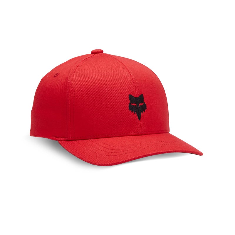Fox Racing YOUTH LEGACY 110 SB HAT FLAME RED One Size - Image 2