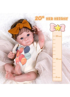 Aori Lifelike Reborn Baby Dolls - Realistic Baby Dolll 20 Inch Real Life Girl Newborn Doll, Coming With Gift Box Set For Kids 3+  - Image 5