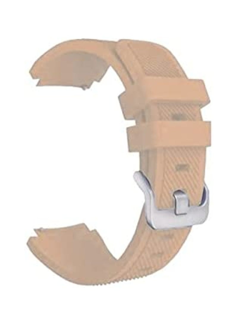 VITION حزام لهواوي GT / هواوي GT 2 (46 مم) GT2 برو / سامسونج جالاكسي ووتش 46 مم / جالاكسي ووتش 3 45 مم، أحزمة سيليكون 22 مم بلون بني فاتح - Image 2