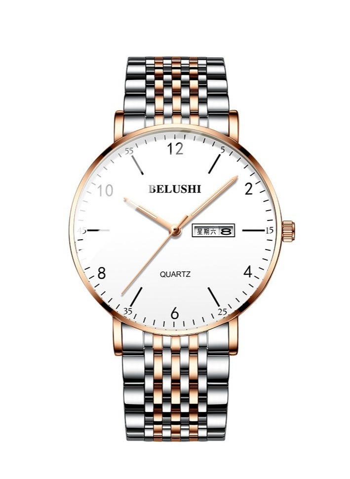 Belushi Men's Fshion Trend Luminous Quartz Watch 
