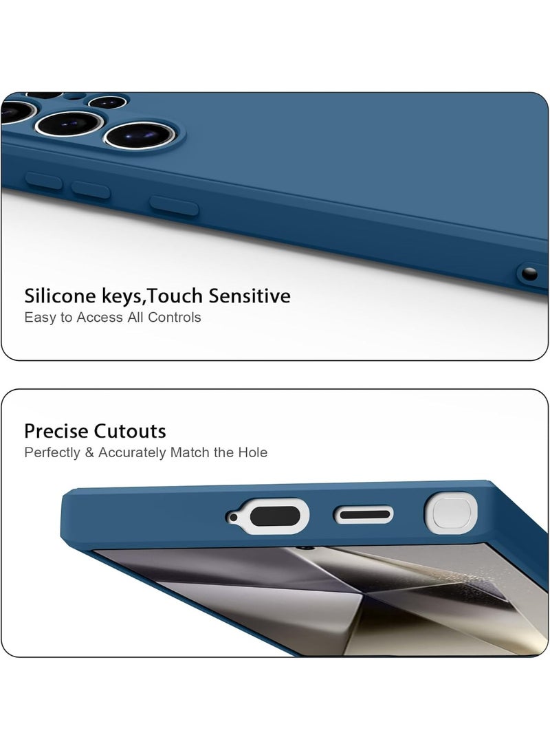 MUDISO Samsung Galaxy S25 Ultra Case Cover Liquid Silicone Slim Full-Body Protective Cover Compatible with Samsung Galaxy S25 Ultra 5G - Image 4
