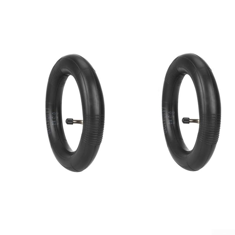 8.5x3.0 Off Road Scooter Tire and 90 Degree Curved Inner Tube Set Black Rubber - Image 2