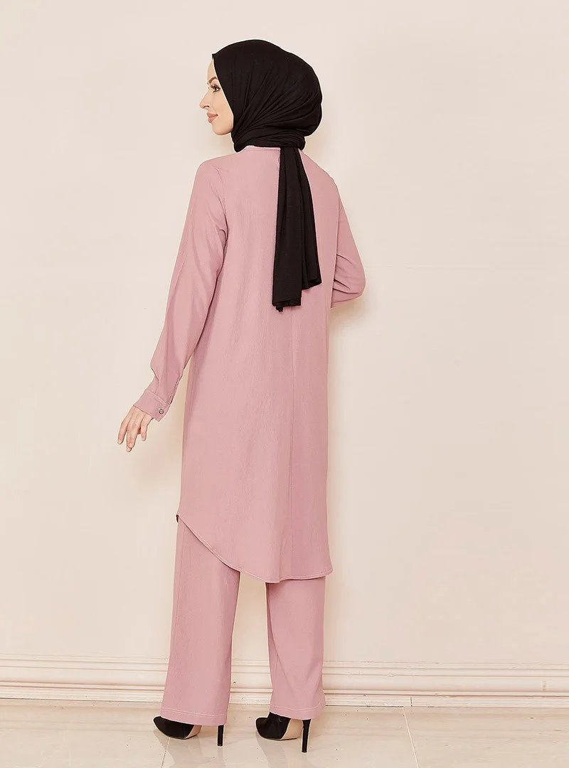 Tofisa Tunic&pants Double Set - Rose -