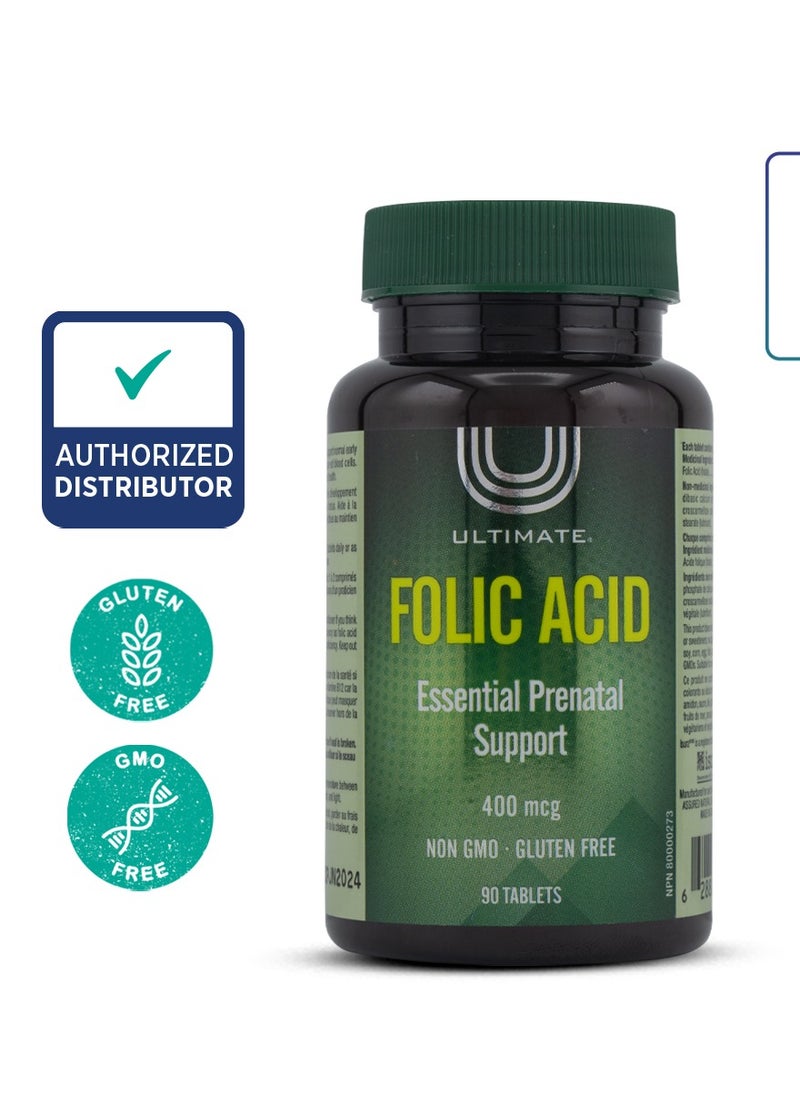 Folic Acid - 400mcg - 90 Tablets - pzsku/ZA10F1AFC308C5CCD55BDZ/45/_/1737969281/3f30b1d1-ffa0-4db9-819e-c965adb129fa