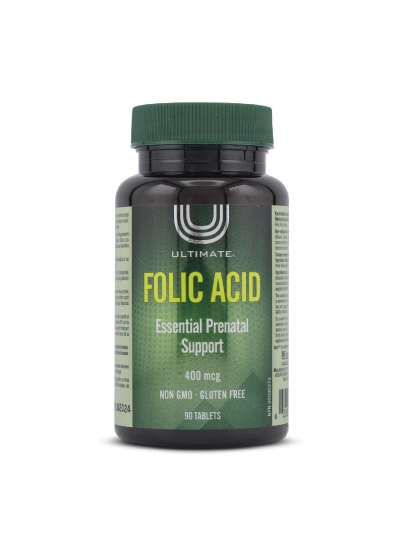 Folic Acid - 400mcg - 90 Tablets - pzsku/ZA10F1AFC308C5CCD55BDZ/45/_/1737969288/7f653b83-34cd-45b1-82f2-cb845dddac9d