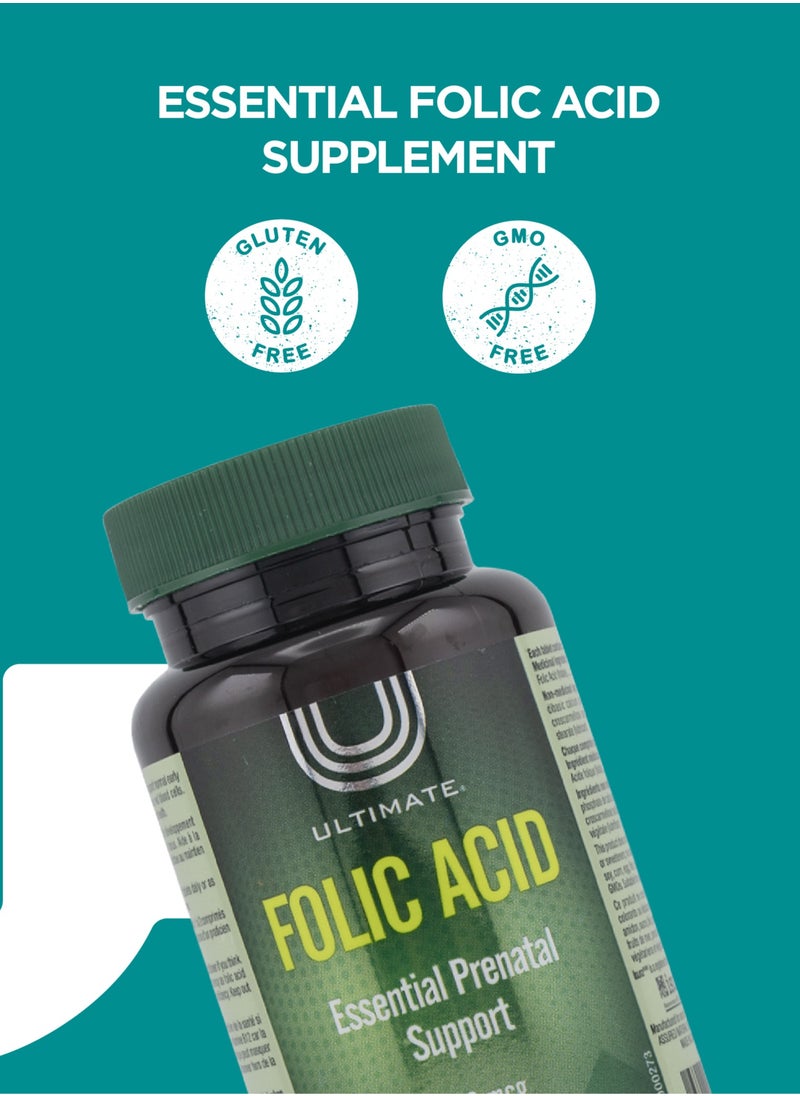 Folic Acid - 400mcg - 90 Tablets - pzsku/ZA10F1AFC308C5CCD55BDZ/45/_/1737969304/2fdaf117-5ce9-4e0c-8ce9-5c68ad1fb179