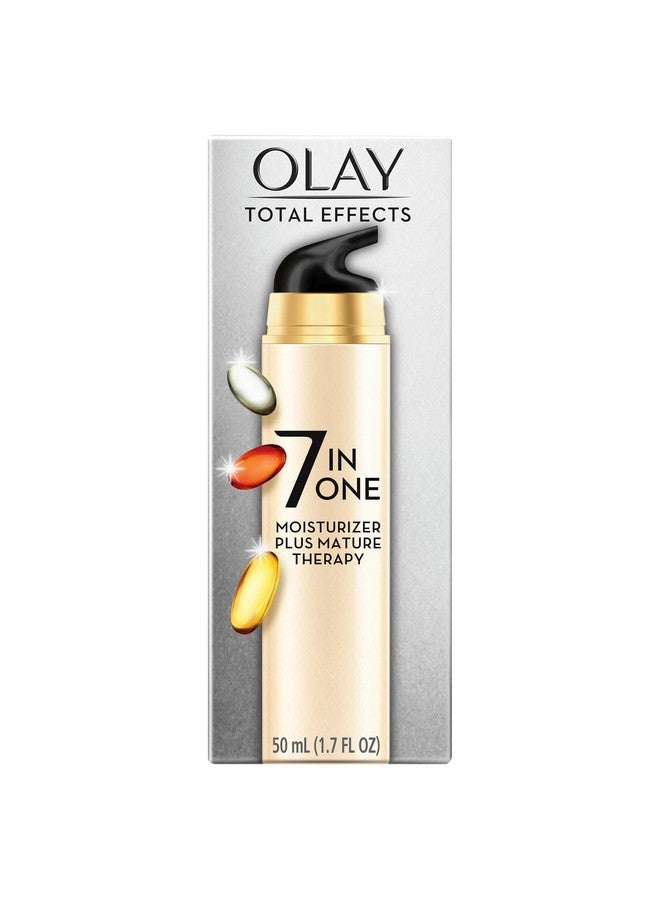مرطب الوجه أولاي توتال إفيكتس 7 في 1 مع علاج للبشرة الناضجة، بيج، 1.7 أونصة سائلة - Image 1