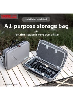 Generic Suitable For Shadow Stone Insta360 Storage Bag X4 Suit Panoramic Camera Portable Shoulder Waterproof Crossbody Bag-Color:Standalone Package  - Image 2