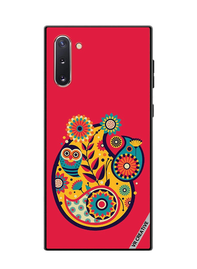 VR CREATIVE Protective Case Cover For Samsung Galaxy Note10 5G Mandala Art Design Multicolour - Image 1