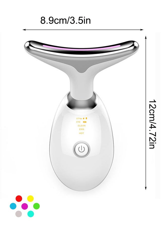 Neck Face Beauty Device Neck Tightening Device EMS Anti Wrinkles Face Massager