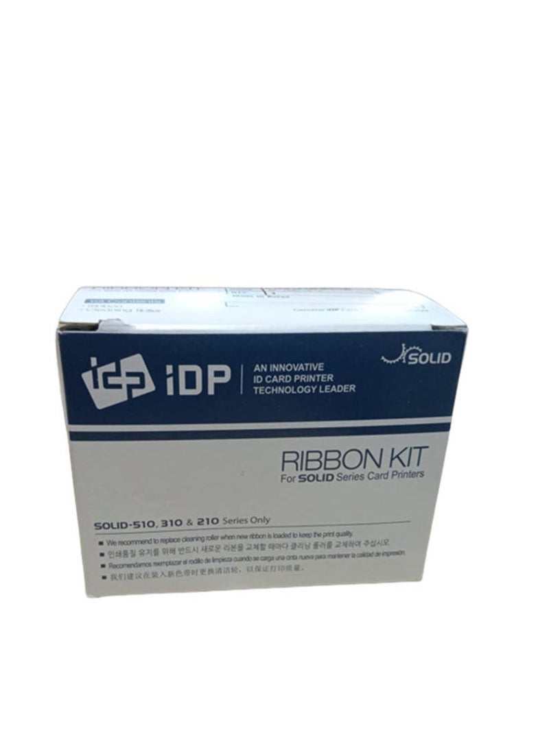 شريط أسود صلب IDP، 1200 طباعة، متوافق مع سلسلة SOLID-510 | 653155