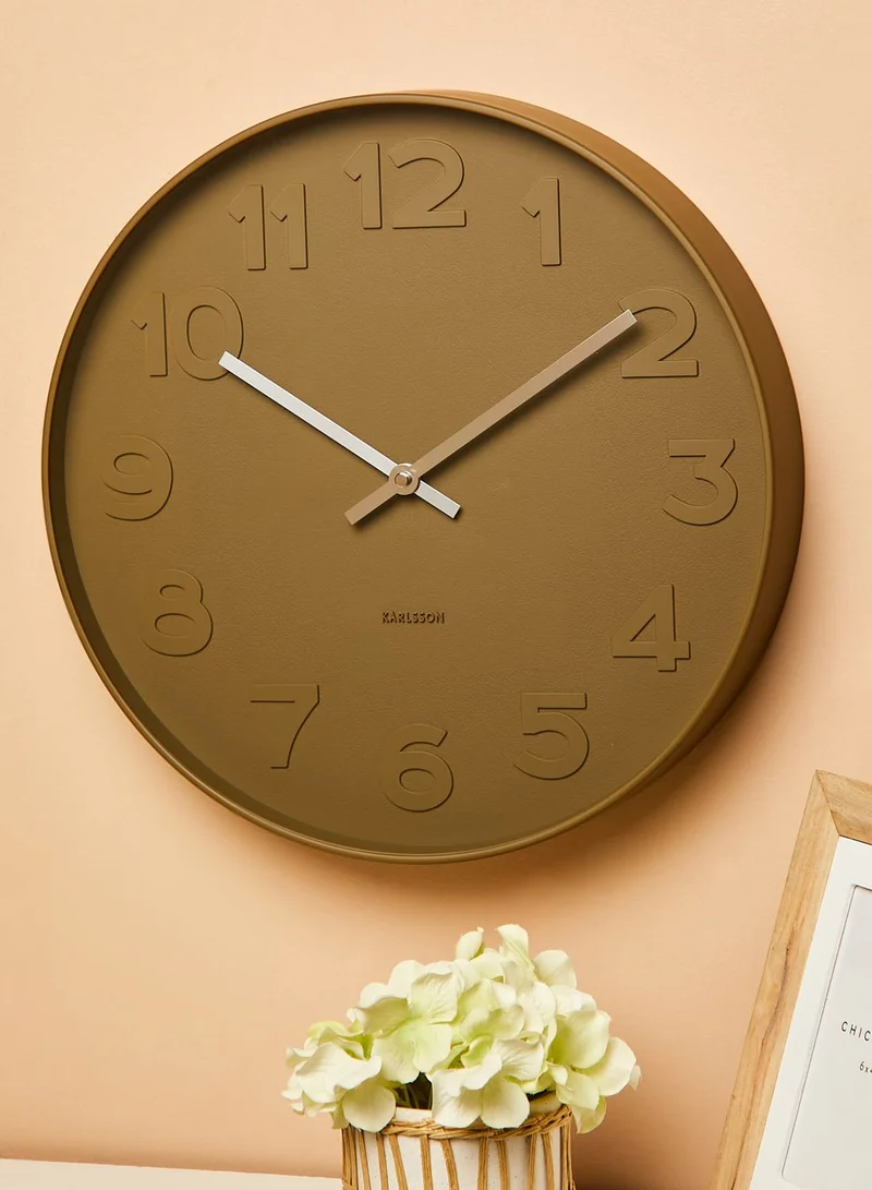 Karlsson Moss Green Wall Clock