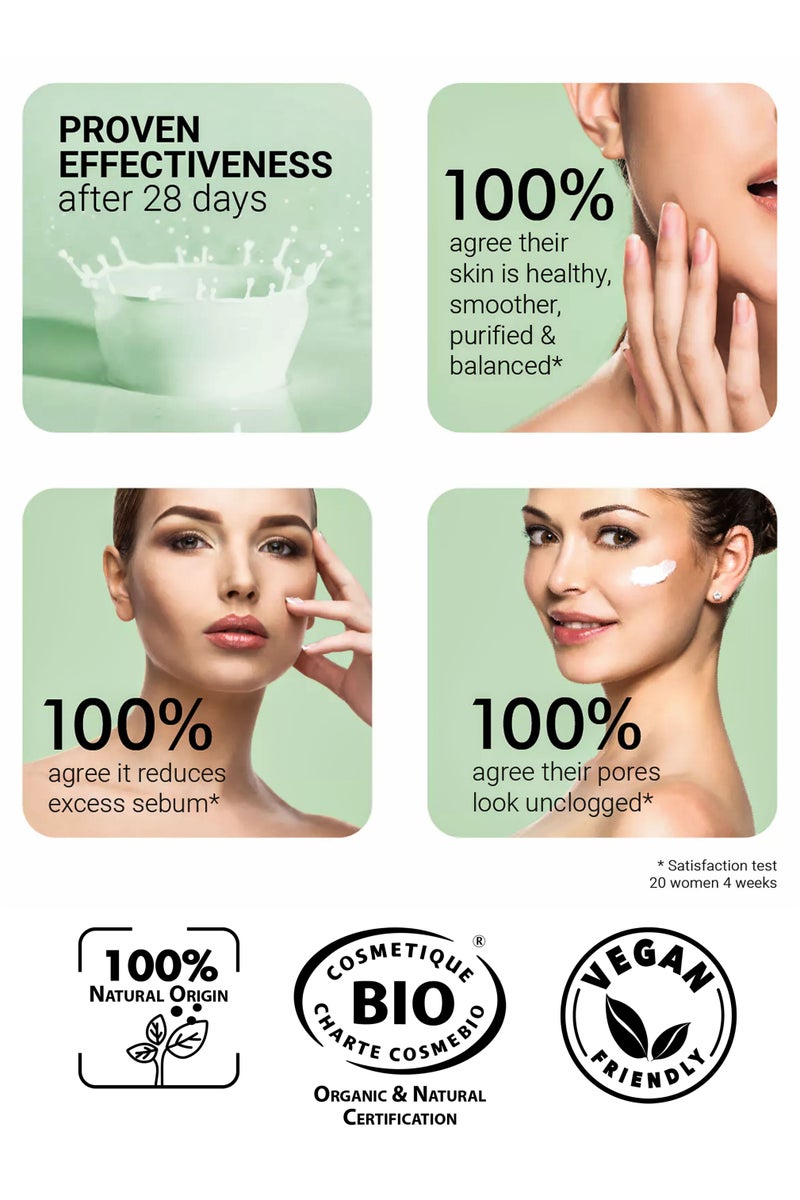 gamarde Sebo-Control Balancing Face Fluid 40ml – Certified Organic Vegan French Skincare for Oily, Acne-Prone & Imperfection-Prone Skin – Mattifies, Purifies, Regulates Sebum, Smoothes Skin Texture – With Essential Oils & Thermal Spring Water - Image 2