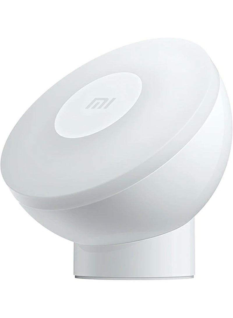 Xiaomi Motion-Activated Night Light 2 (Bluetooth) MJYD02YL-A Smart LED Night Light with Motion & Light Sensor, Bluetooth Connectivity, 360° Magnetic Rotation, 2800K Warm White Light, 25 Lumens, White - Image 1