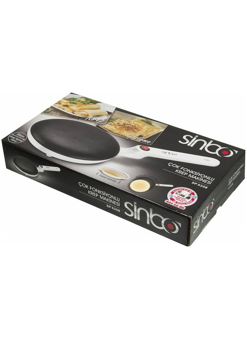 Sinbo Electric Crepe Maker Non-Stick Pan Frying Griddle Machine - Image 4