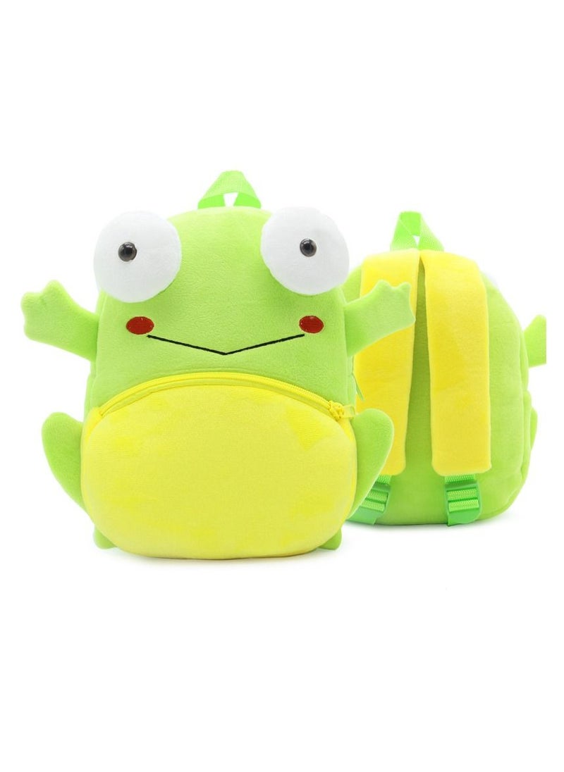 Y&D 1-Piece Zoo Children Kindergarten Knapsack Frog 
