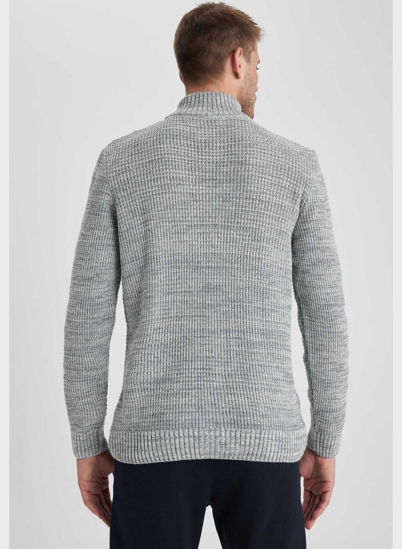 DeFacto Zip Through Knitted Cardigan  - Image 2