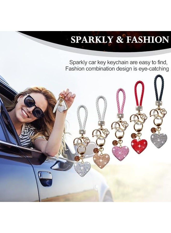 Women's Crystal Car Keychain for Women Key Chain (pack of 1) - Image 4
