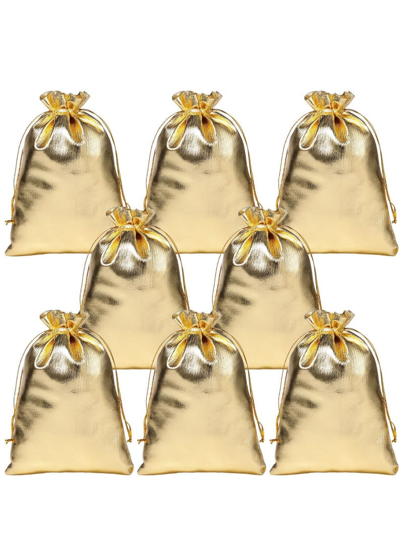 Y&D 100pcs Drawstring Pouches Bags 5 x 7 Inch Jewelry Watches Earrings Bracelets Lipstick Baby Shower Party Wedding Favor Cookies Candy  - Image 1