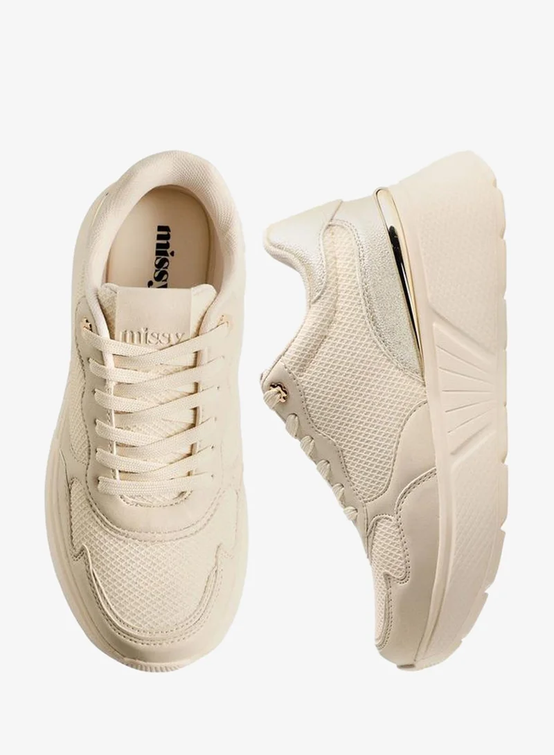 MISSY Women Lace-Up Ankle Sneakers