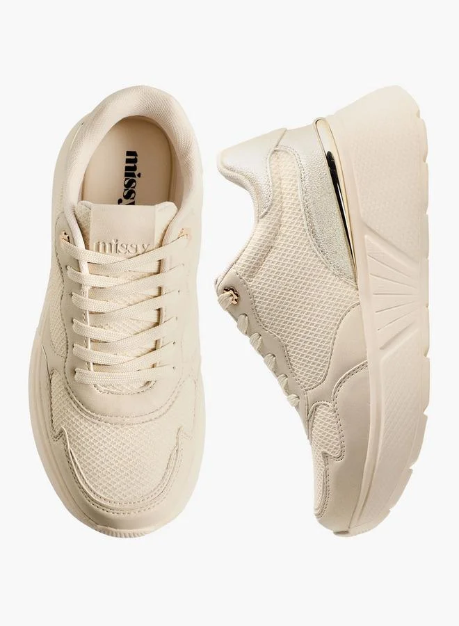 MISSY Women Lace-Up Ankle Sneakers