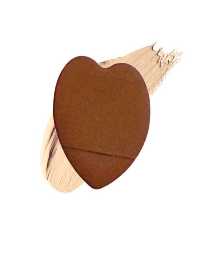 Gonegal 6 Pieces Heart Finger Powder Puff Mini Makeup Puff Blender Makeup Tools Soft Sponge Suitable for Foundation Concealer Repair Cream Eye Shadow Liquid Cosmetics - Multicolor - Image 3
