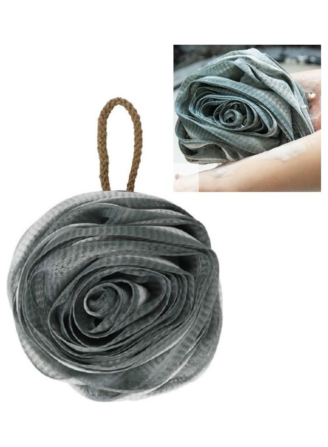 NIBEMINENT 4 PCS Rose-shaped Bath Wipe Adult Ball Rub Towel multicolour 15 x 10 15centimeter - Image 1