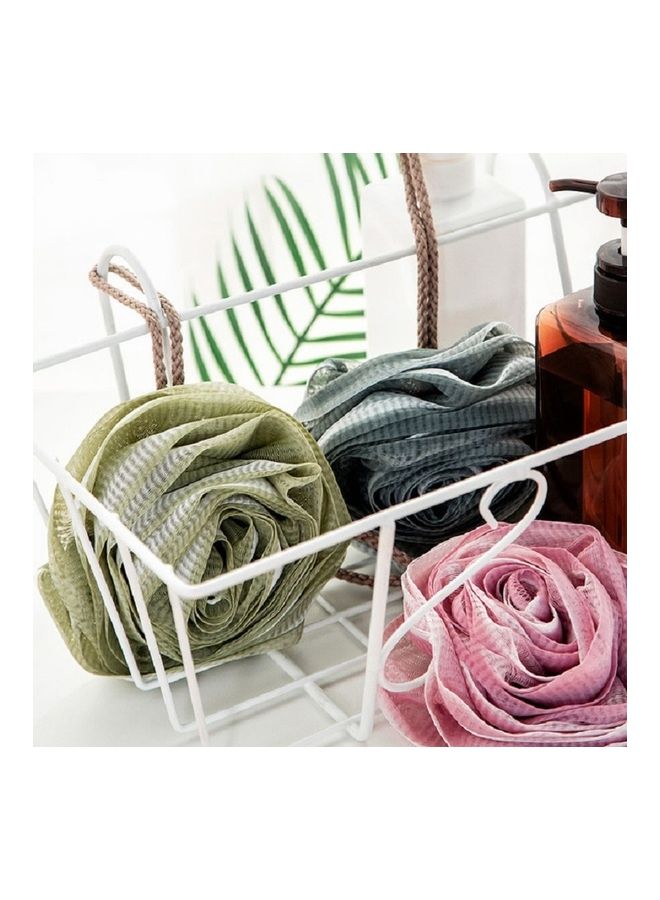 NIBEMINENT 4 PCS Rose-shaped Bath Wipe Adult Ball Rub Towel multicolour 15 x 10 15centimeter - Image 5