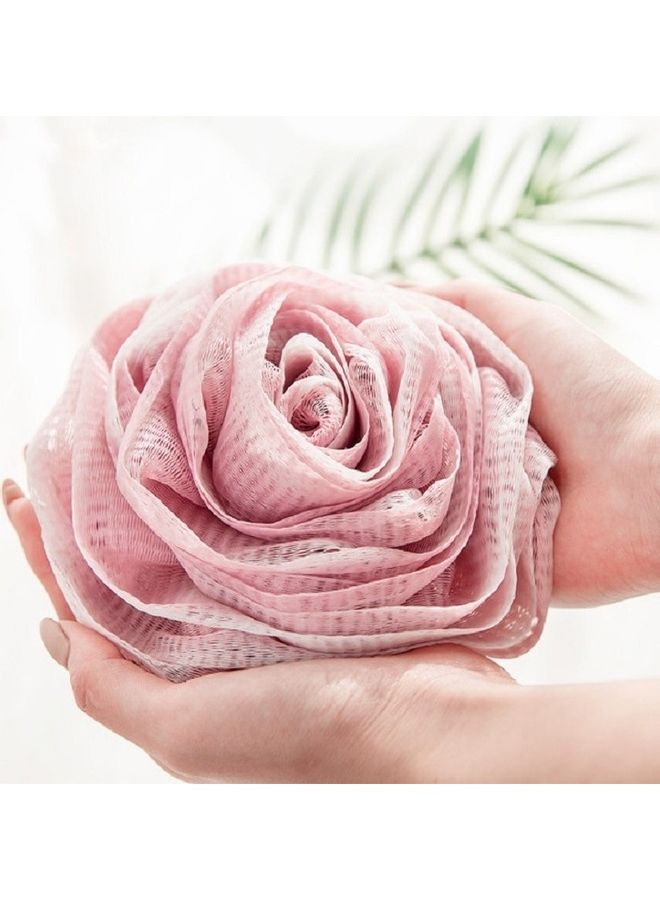 NIBEMINENT 4 PCS Rose-shaped Bath Wipe Adult Ball Rub Towel multicolour 15 x 10 15centimeter - Image 3