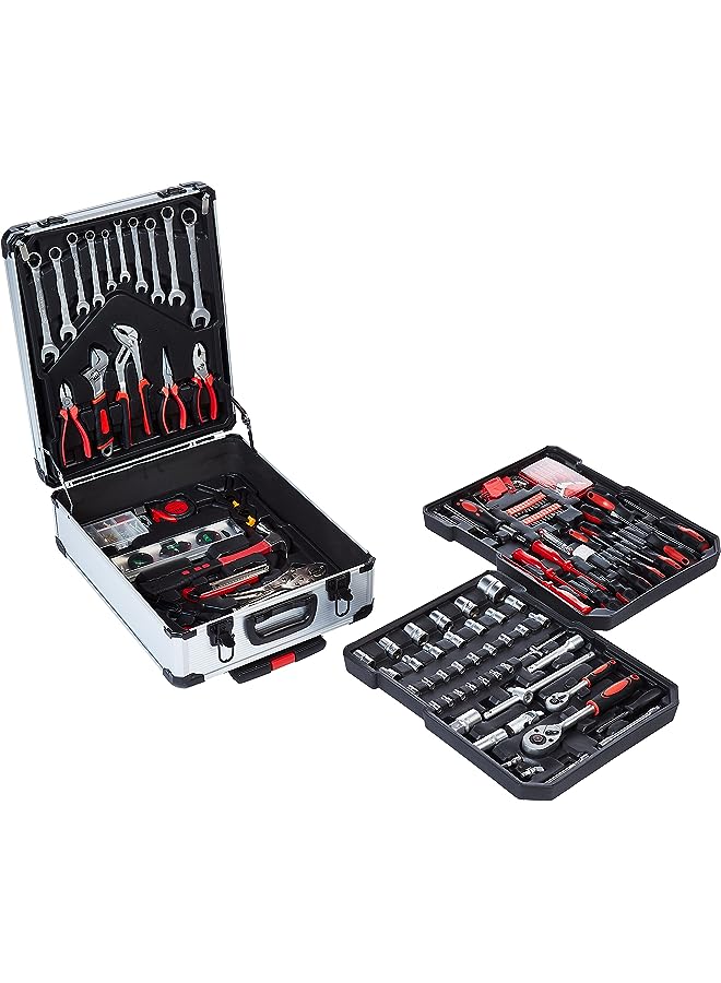 PROMASS مجموعة أدوات فرا أبسبيريت مع مجموعة من المفاتيح، 187 قطعة - Image 1