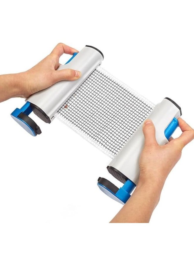 Generic Retractable Table Tennis Net, Ping Pong Holder, Adjustable Retractable Replacement for Any Portable Travel Table, Multi Color  - Image 5