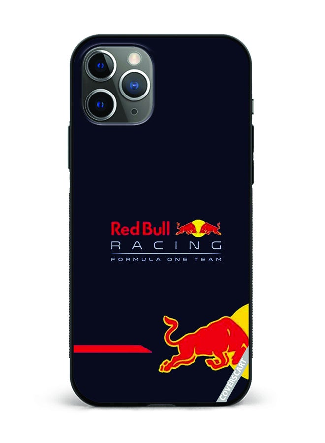 COVERSCART Protective Case Cover For Apple iPhone 11 Pro Max Red Bull Design Multicolour