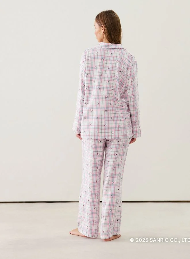 UNDIZ Hello kitty flannel trousers