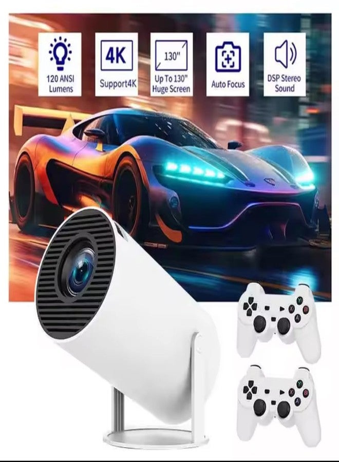 Playtastic M300 Max Retro video game consoles Android11 system mini Portable Intelligent Projector 720p Home Projector 64GB 46000+ games - Image 3