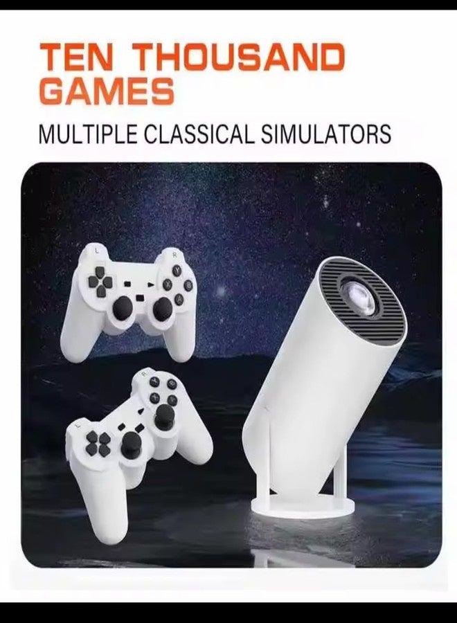 Playtastic M300 Max Retro video game consoles Android11 system mini Portable Intelligent Projector 720p Home Projector 64GB 46000+ games - Image 2