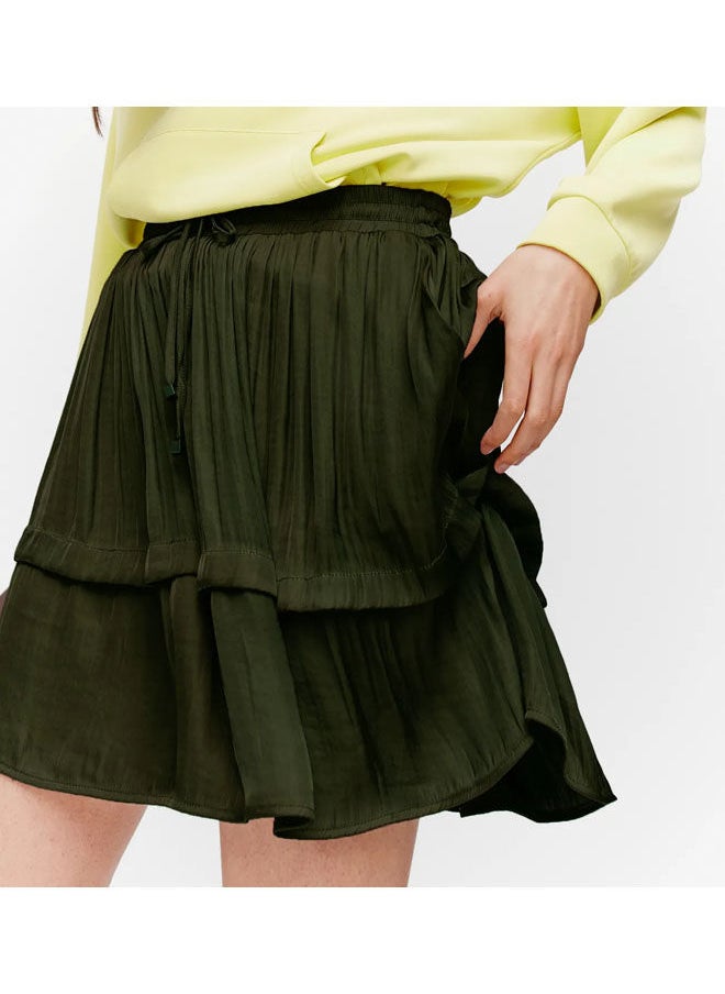 promod تنورة قصيرة حريرية  - Image 4