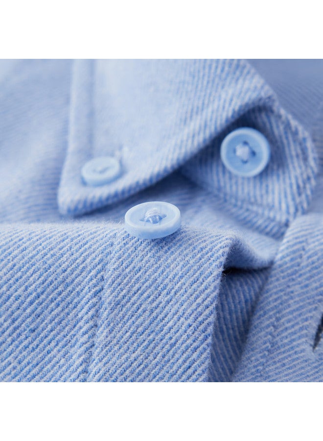 FIRS Shanshan Brushed Thickened Long Sleeve Shirt Autumn Winter Warm Business Casual Jacket For Young And Middle-aged Men - Image 3