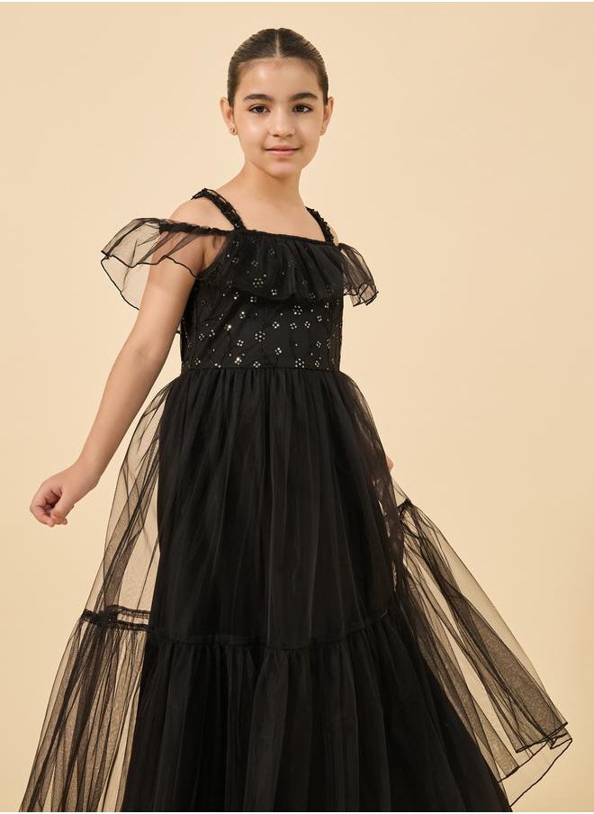Styli sequins maxi dress  - Image 2