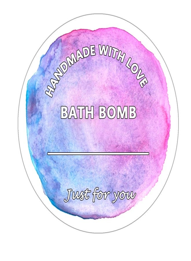 Top label Bath Bomb Labels Stickers,2 Inch Waterproof Bath Bomb Stickers,Bath Bomb Making Kit,Gift Label,300 Pcs - Image 2