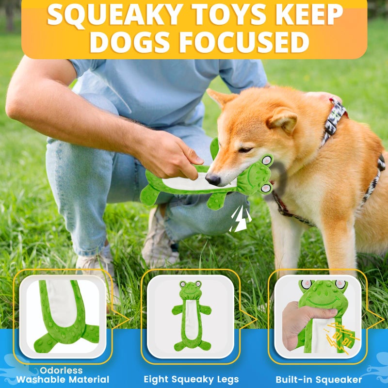 LOYEE 8 Pack Puppy Toys for Small Dogs, Luxury Dog Chew Toys with Squeaky Plush Toys, Rope Toys and Ball, Teething Toys for Puppy Supplies - Image 3