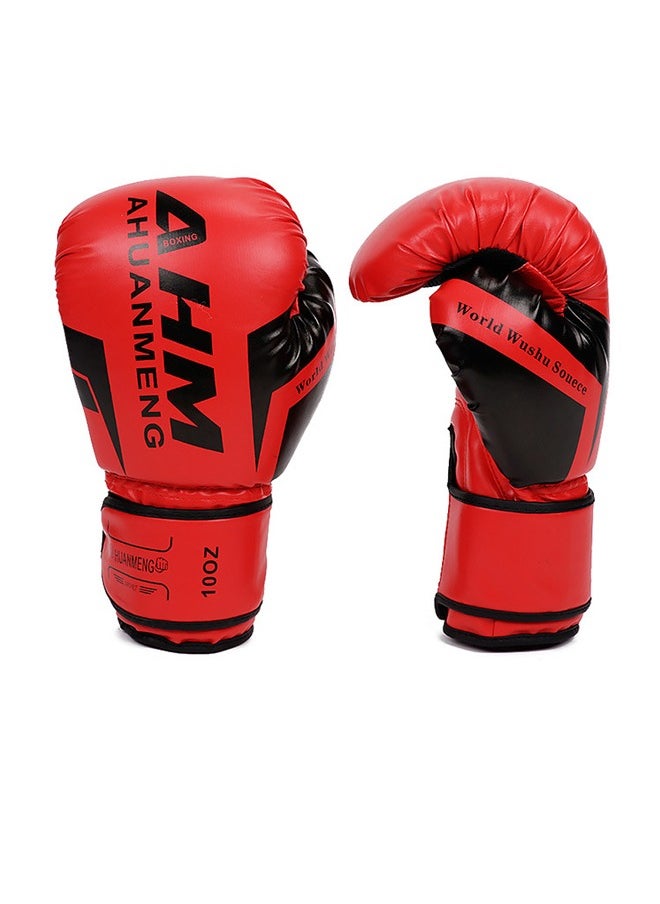 Arabest Boxing Gloves Kids Adult Teens, Boxing Training Gloves, Triple Combination Liner and Breathable Palm Design, for Boxing, Kickboxing, Muay Thai,6oz(Red)  - Image 1