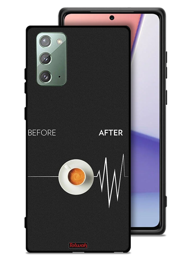 Tolwak Samsung Galaxy Note 20 5G Protective Case Cover Before After - Image 1