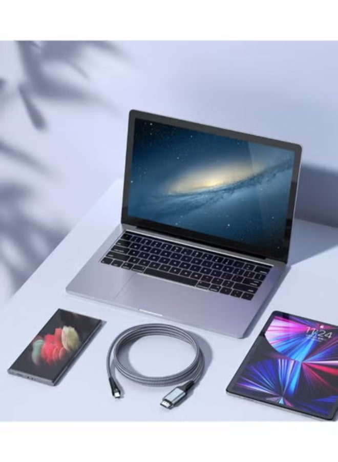 كابل تايب سي إلى HDMI بطول 3 متر – عملي ومتين – يدعم إخراج فيديو 4K ومثالي للاستخدام اليومي - Image 5