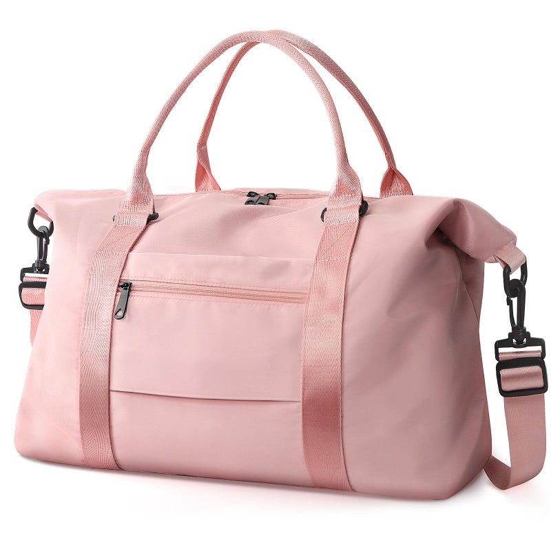TOPBAG Travel Duffle Bag, Waterproof Weekender Bag Carry On Tote Bags for Women, Travel Essentials Sport Gym Bag for Men, Hospital Bag for Labor and Delivery, Overnight Bag Luggage Bag with Trolley Sleeve - Image 1