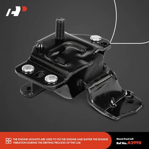A-Premium 2PCS Front Left and Right Engine Motor Mount Kit Compatible with Ford Mustang 1994-1995 3.8L - Image 4