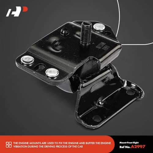 A-Premium 2PCS Front Left and Right Engine Motor Mount Kit Compatible with Ford Mustang 1994-1995 3.8L - Image 5