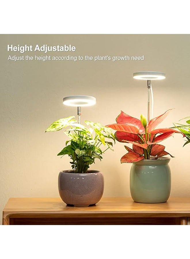 general Grow Lights, Full Spectrum LED Grow Lights for Indoor Plants, Height Adjustable Grow Lights with Auto On/Off Timer 4/8/12H, 4 Dimmable Brightness, Perfect for Small Plants - Image 2