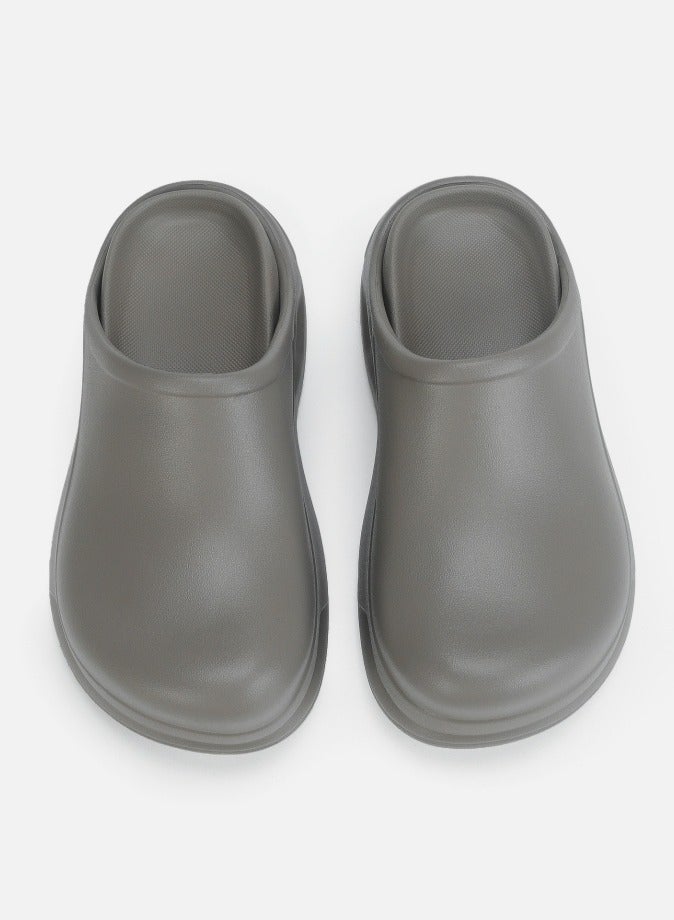 Loquat Women’s EVA Clogs Garden Shoes Comfort Thick Sole Waterproof Slip-on Outdoor Beach Slippers Closed Toe Sandal Dark Army Green  - Image 2